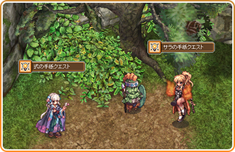 イベント会場ではサラや式の手紙も入手！