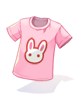 ウサギ柄のシャツ[1]