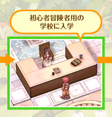 初心者冒険者用の学校に入学