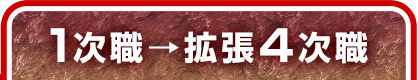 １次職→拡張４次職