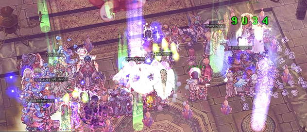 ラグナロクオンラインゲーム画面 ゲーム内でパートナーと結婚