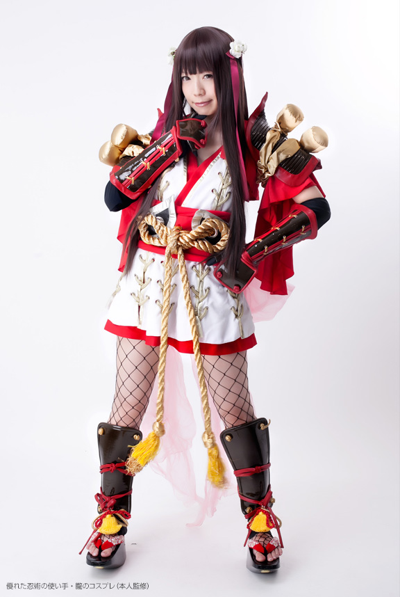 優れた忍術の使い手・朧のコスプレ（本人監修）