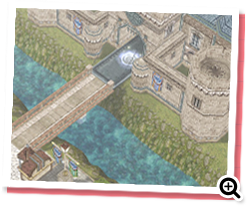 ラグナロクオンラインSS　中世のヨーロッパを思わせる造りのプロンテラ城