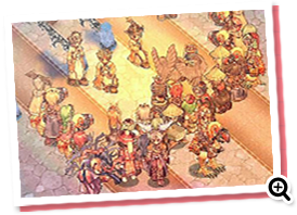 ラグナロクオンラインSS　城内に集まる人々