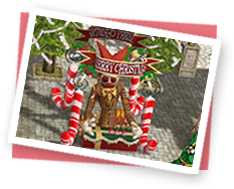 ラグナロクオンラインSS　クリスマスデコレーションされた街の風景