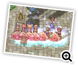 ラグナロクオンラインSS　騎乗ペットに乗って仲間と記念撮影