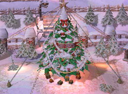 クリスマスツリーにオーナメントを飾ろう！