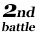 2nd battle
