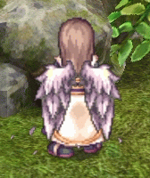 [衣装] 羽ばたく紫の翼