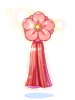 [衣装] 桃の花の髪飾り