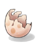 上級ルガンの卵の殻