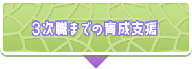 3次職までの育成支援